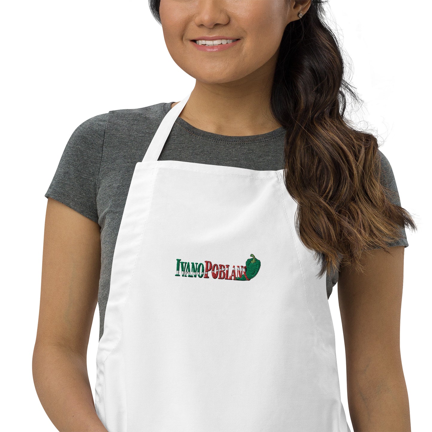 IvanoPoblano Embroidered Apron