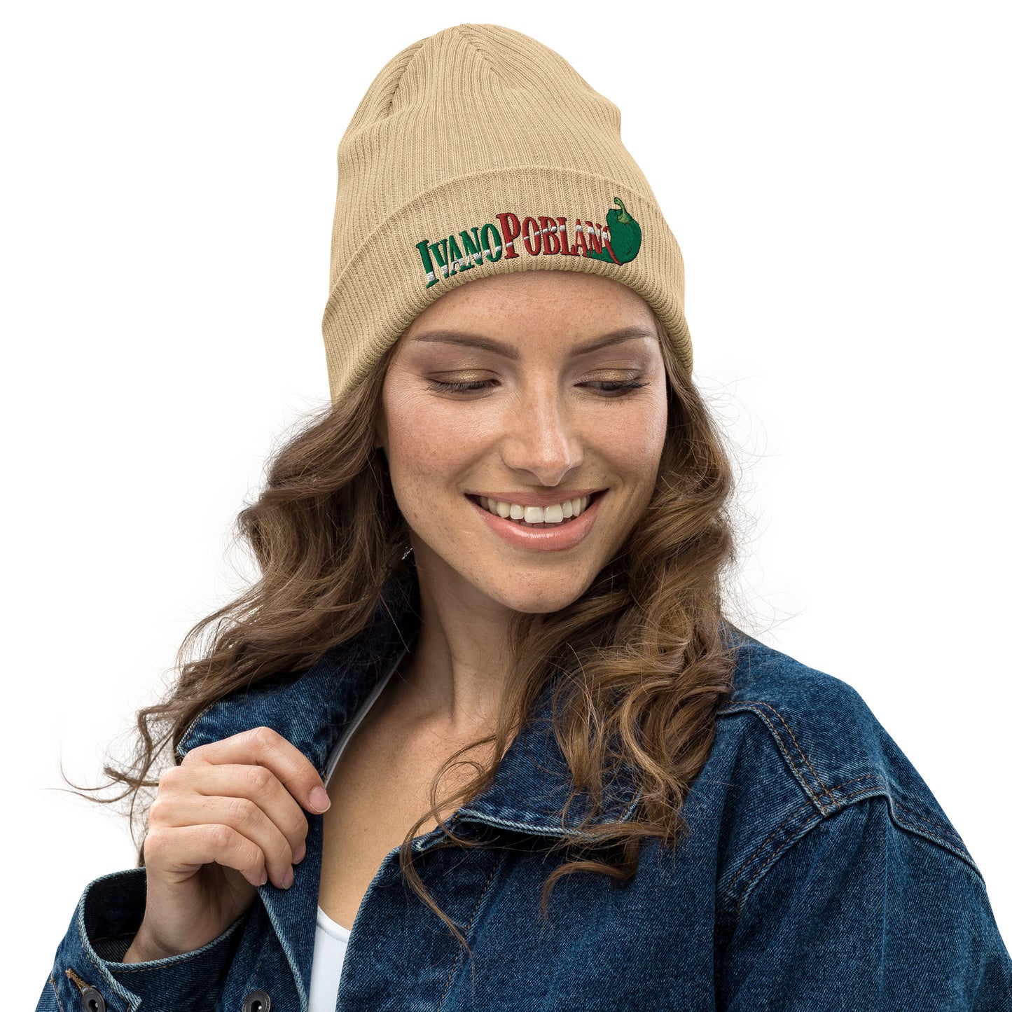 IvanoPoblano Organic Ribbed Beanie Toque