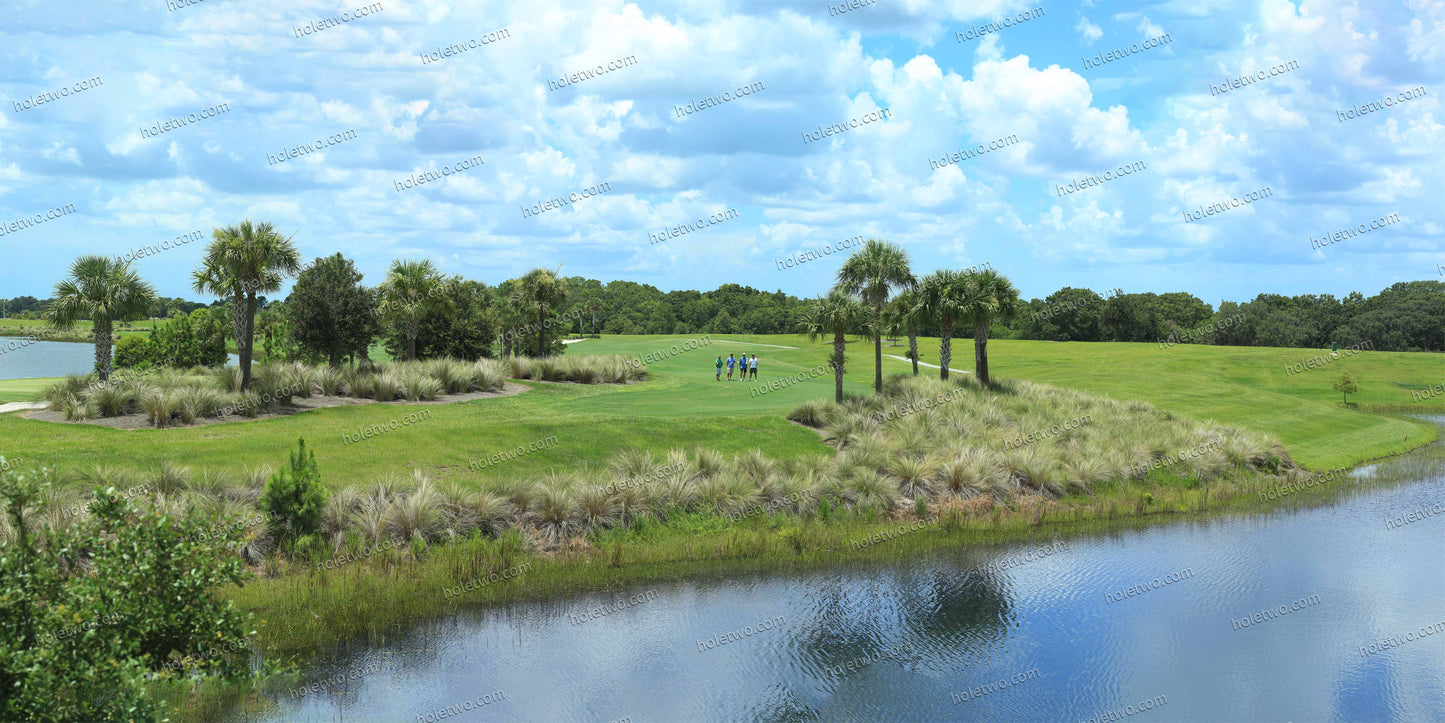 Commander Hole 2 Tee Box Photoshoot